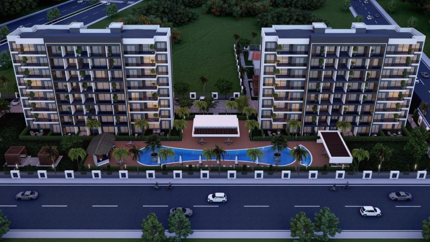 1+1 apartment with private garden in Sky Park Residence — photo 2