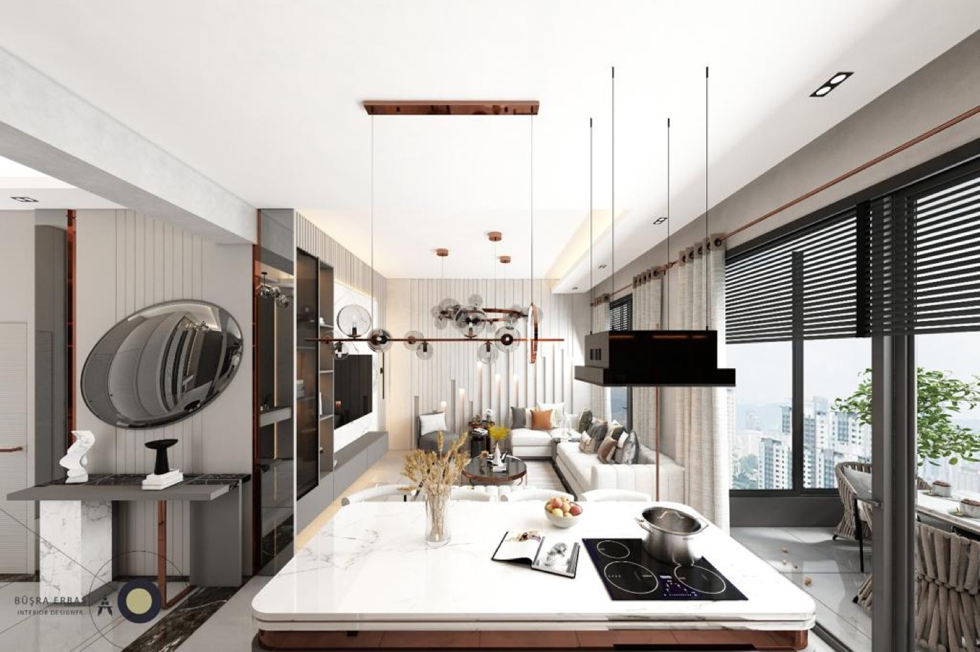 Квартира 2+1 в Sky Park Residence у аэропорта — фото 2