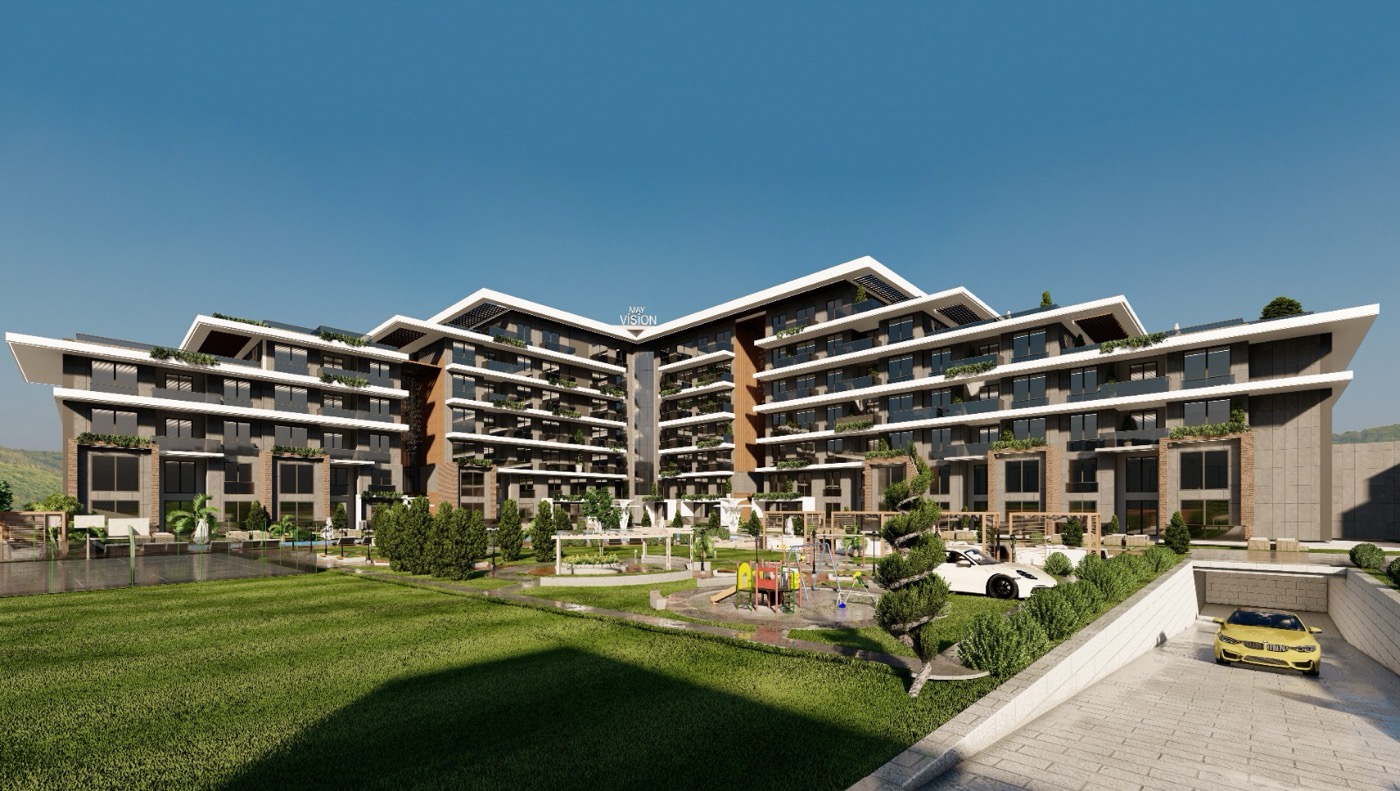 Квартира 2+1 с террасой 82 м² в Sunray Residence