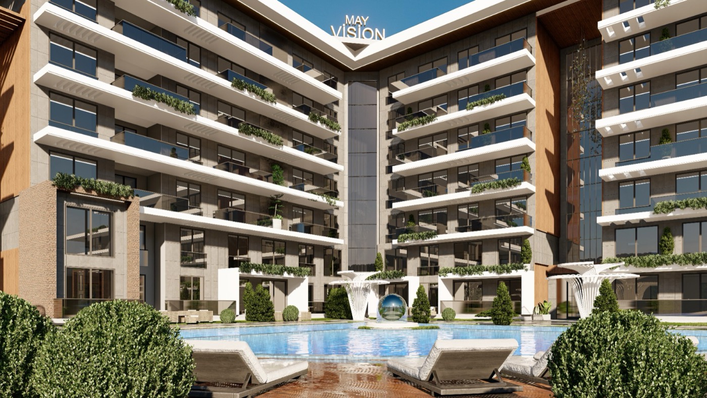Лофт 3+1 с садом и личным бассейном, Sunray Residence