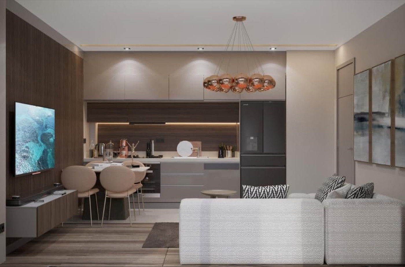 Дуплекс 3+1 в Zamur Home, 150 м²